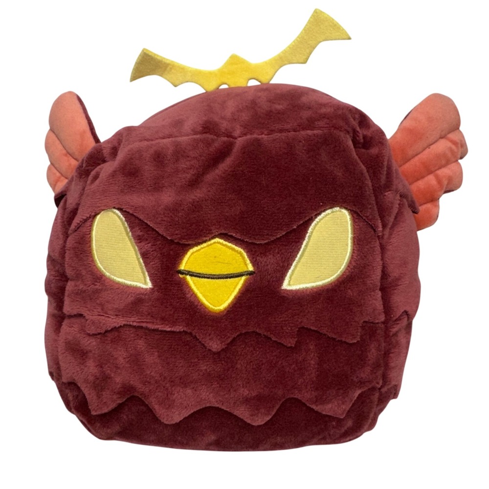 Blox Fruits Phoenix Plush Maroon PhatMojo Roblox Mystery Fruit Toy 6 Inch